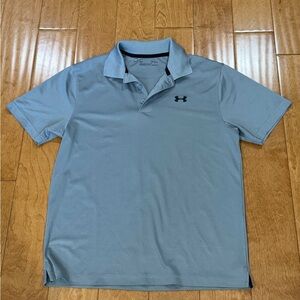 Under Armour Men's Light Blue Polo Shirt